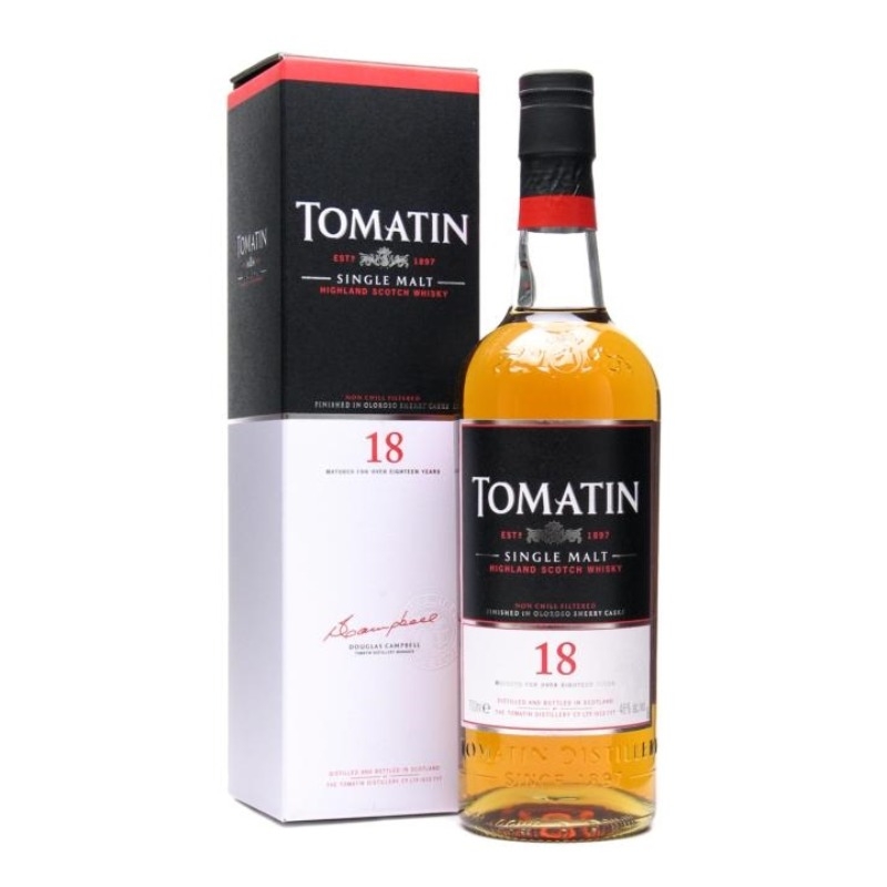 TOMATIN SCOTCH SINGLE MALT 18 YEAR